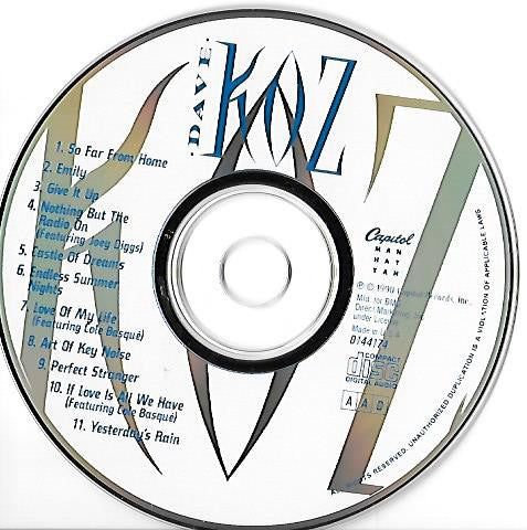 Dave Koz : Dave Koz (CD, Album, Club)