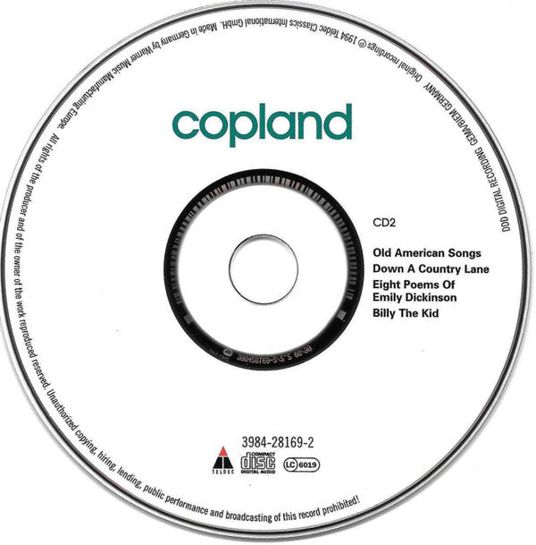 Aaron Copland, The Saint Paul Chamber Orchestra • Hugh Wolff : Copland (2xCD, Comp)