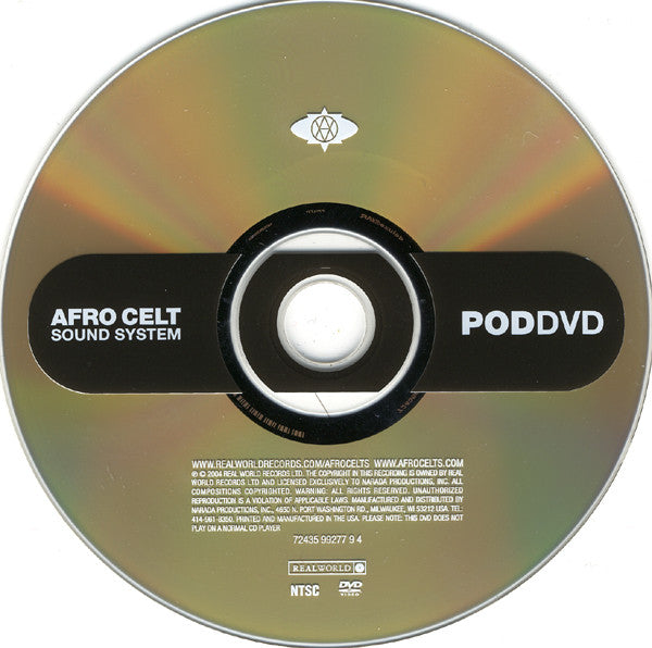 Afro Celt Sound System : Pod (CD, Album, P/Mixed + DVD)
