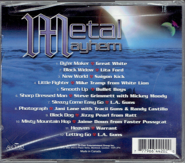 Various : Metal Mayhem (CD, Comp)