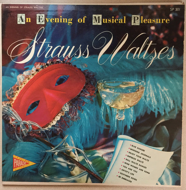 Hans Ledermann And His Symphony Orch. - Strauss Waltzes (LP) (G+) - Endless Media
