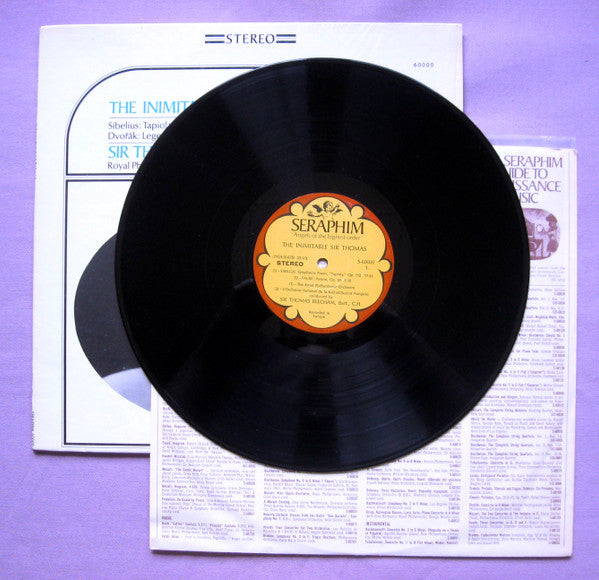 Sir Thomas Beecham, Royal Philharmonic Orchestra, Orchestre National De France - The Inimitable Sir Thomas (LP) (VG+) - Endless Media