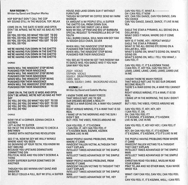 Ziggy Marley And The Melody Makers : Jahmekya (CD, Album, Club)