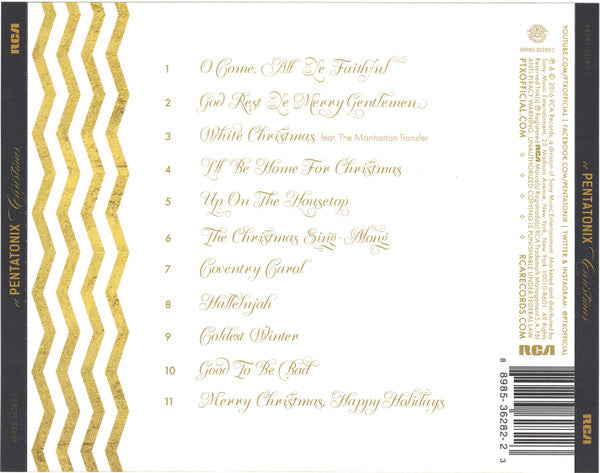 Pentatonix : A Pentatonix Christmas (CD, Album)