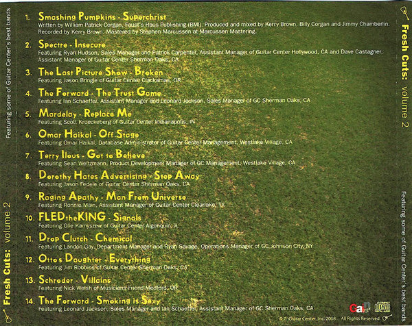 Various : Music By Guitar Center Employees - Fresh Cuts Volume 2 (CD, Comp)