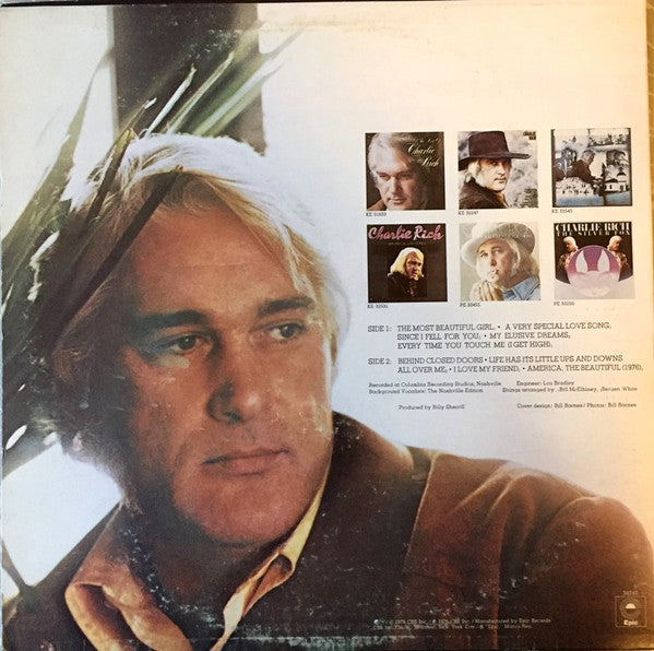 Charlie Rich - Greatest Hits (LP) (VG+) - Endless Media