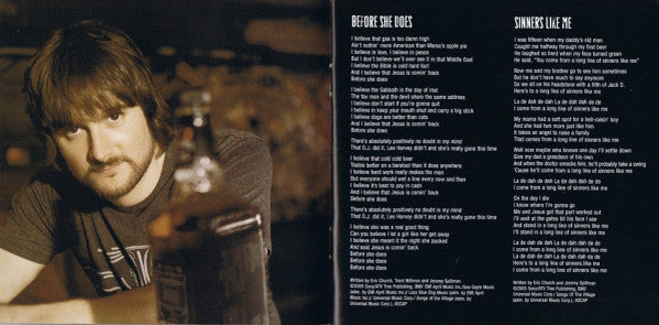 Eric Church : Sinners Like Me (HDCD, Album)