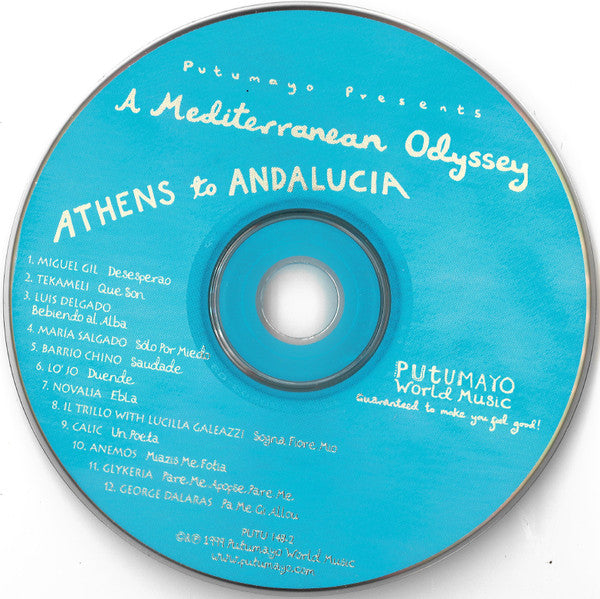 Various : A Mediterranean Odyssey (Athens To Andalucia) (CD, Comp)