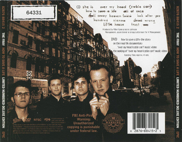The Fray : How To Save A Life (CD, Album, Ltd, Num + DVD, NTSC)