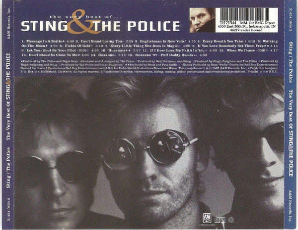 Sting & The Police : The Very Best Of... Sting & The Police (CD, Comp, Club, RM)