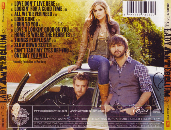 Lady Antebellum : Lady Antebellum (CD, Album)