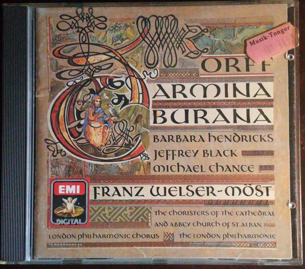 Carl Orff : Carmina Burana (CD, Album)