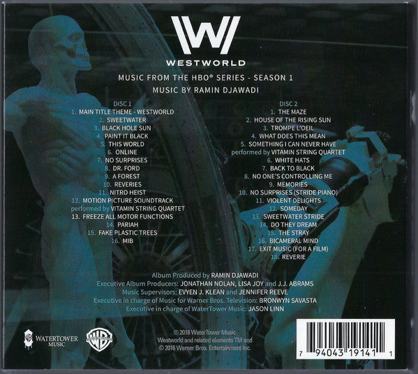 Ramin Djawadi : Westworld (Music From The HBO® Series - Season 1) (2xCD)