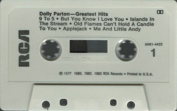 Dolly Parton : Greatest Hits (Cass, Comp, Dol)