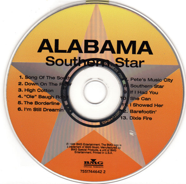Alabama : Southern Star (CD, Album)