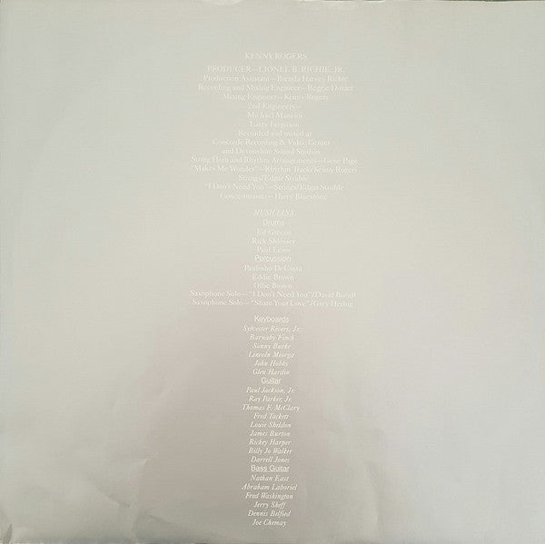 Kenny Rogers - Share Your Love (LP) (VG) - Endless Media