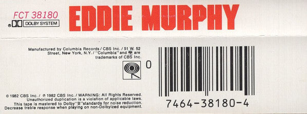 Eddie Murphy : Eddie Murphy (Cass, Album)