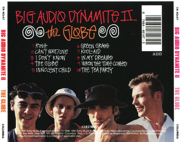 Big Audio Dynamite II - The Globe (CD) (VG) - Endless Media