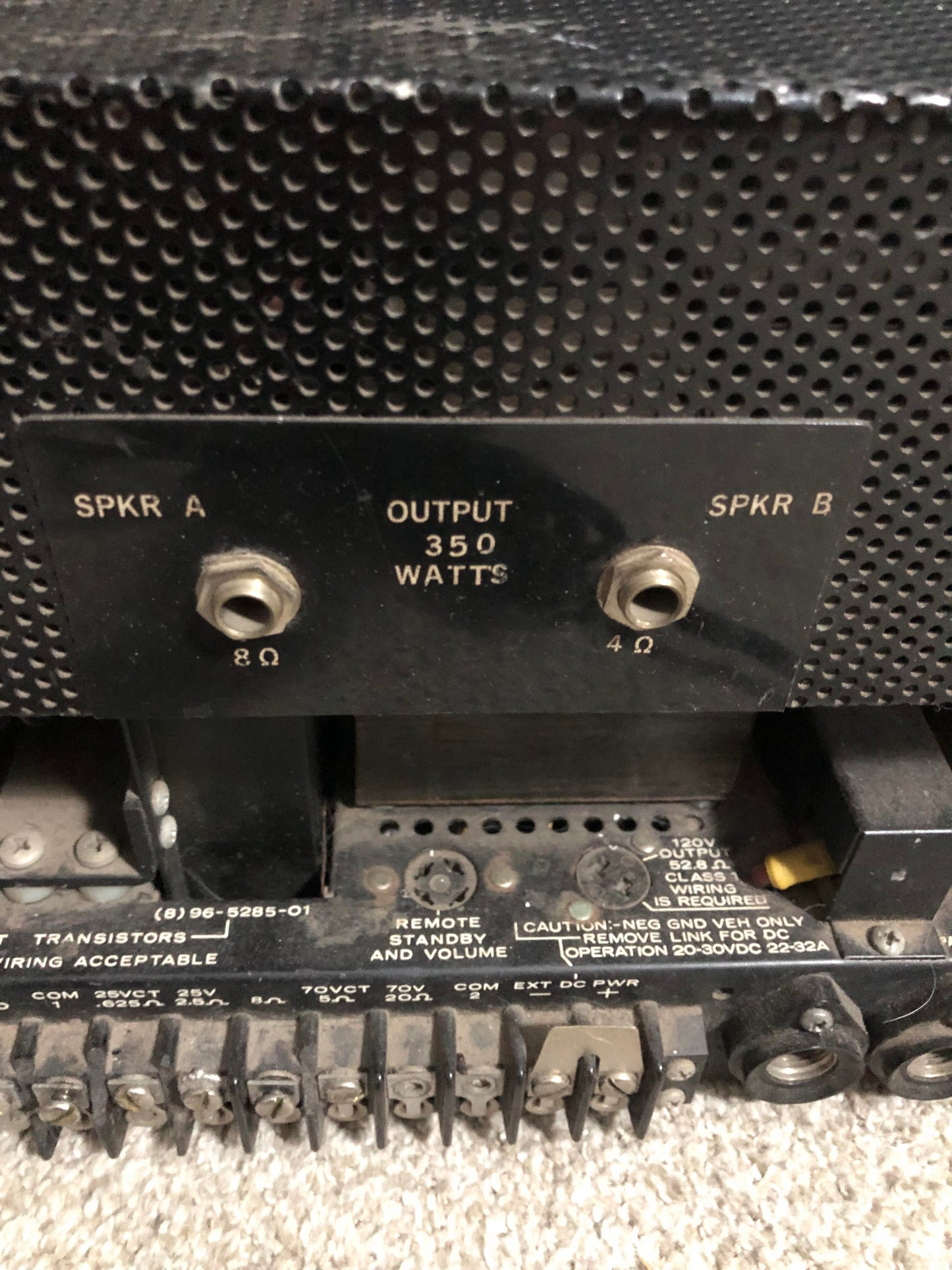 Bogen NTB-250 Silicon Transistor Power Amplifier 350W Mono - Endless Media