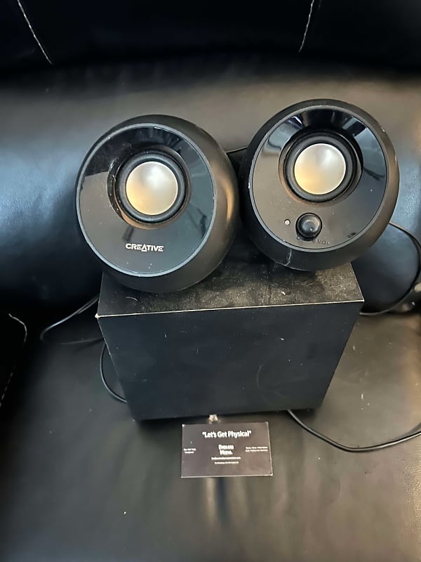 Creative MF-1680 Pebble Plus USB-Powered Desktop Speakers PC Computer Subwoofer