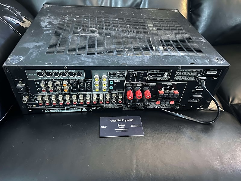 Kenwood VR-410 Stereo Audio Receiver Amplifier Tuner Dolby DTS Digital