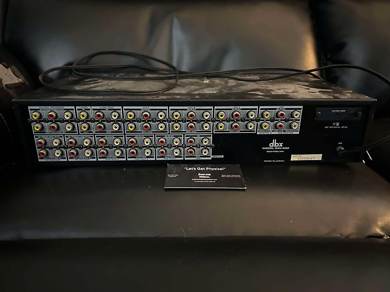 dbx DAV-600 Audio Video Program Route Selector