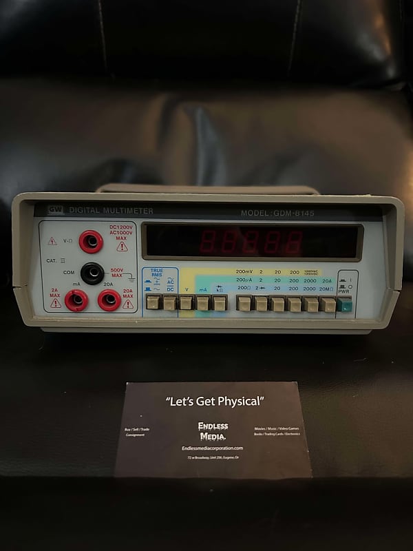 GW Instek GDM-8145 Benchtop/Desktop Digital Multimeter