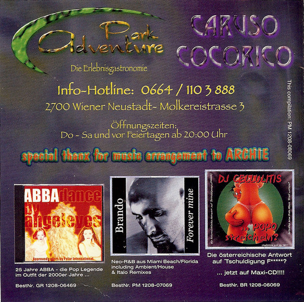 Various - Adventure Park Compilation Volume 1 (CD) (NM or M-) - Endless Media
