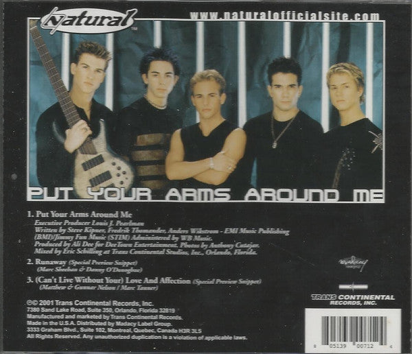 Natural - Put Your Arms Around Me (CD) (M) - Endless Media