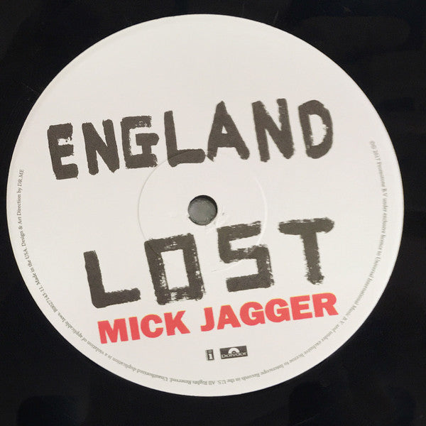 Mick Jagger - Gotta Get A Grip / England Lost (12") (M) - Endless Media