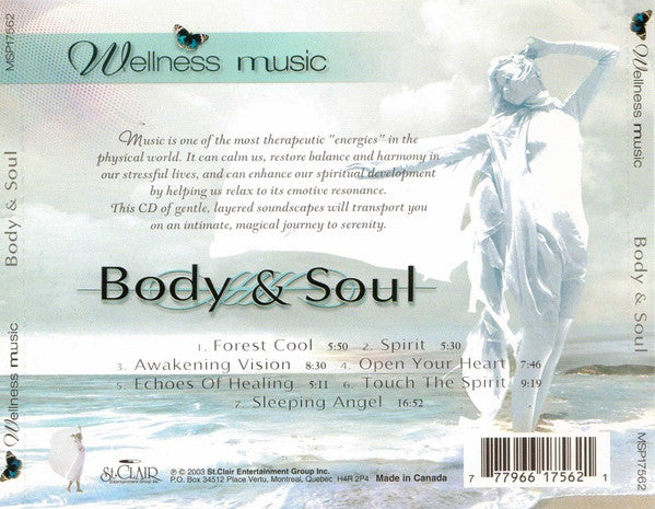 Wellness Music - Body & Soul (CD) (VG) - Endless Media