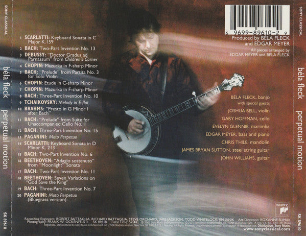 Béla Fleck - Perpetual Motion (CD) (VG+) - Endless Media