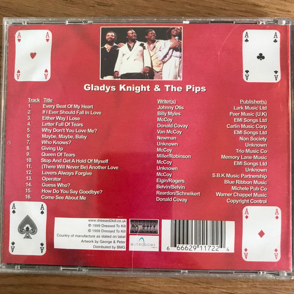Gladys Knight And The Pips - Soul Aces - Every Beat Of My Heart (CD) (M) - Endless Media