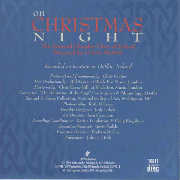 National Chamber Choir Of Ireland - On Christmas Night (CD) (NM or M-) - Endless Media