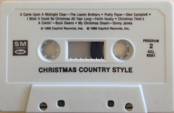 Various - Christmas Country Style (Cassette) (VG+) - Endless Media