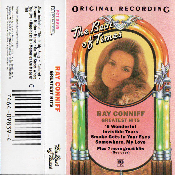 Ray Conniff - Ray Conniff Greatest Hits (Cassette) (VG+) - Endless Media