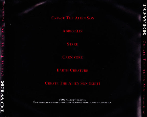 Tower - Create The Alien Son (CD) (M) - Endless Media