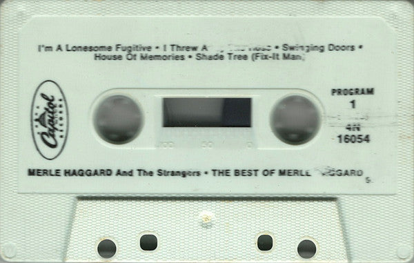 Merle Haggard - The Best Of Merle Haggard (Cassette) (VG+) - Endless Media