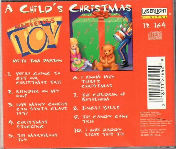 Tom Paxton - Tom Paxton's A Child's Christmas (CD) (NM or M-) - Endless Media