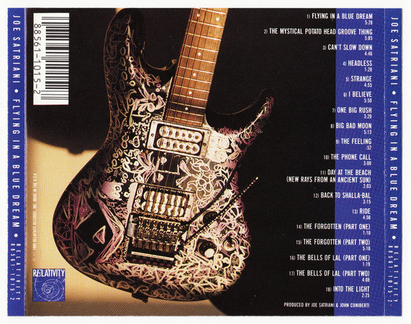 Joe Satriani - Flying In A Blue Dream (CD) (VG+) - Endless Media