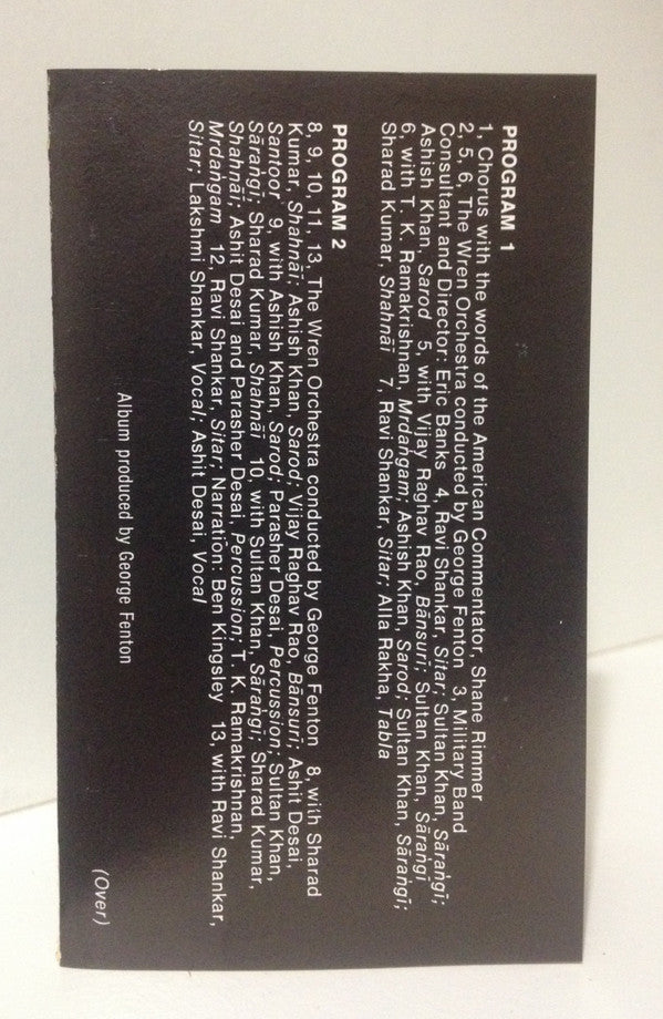 Ravi Shankar, George Fenton - Gandhi - Music From The Original Motion Picture Soundtrack (Cassette) (VG+) - Endless Media