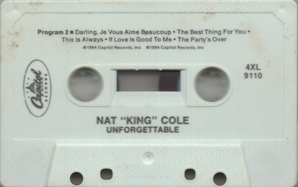 Nat King Cole - Unforgettable (Cassette) (VG+) - Endless Media