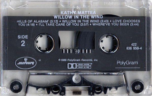 Kathy Mattea - Willow In The Wind (Cassette) (VG+) - Endless Media
