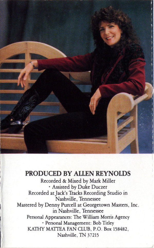 Kathy Mattea - Willow In The Wind (Cassette) (VG+) - Endless Media
