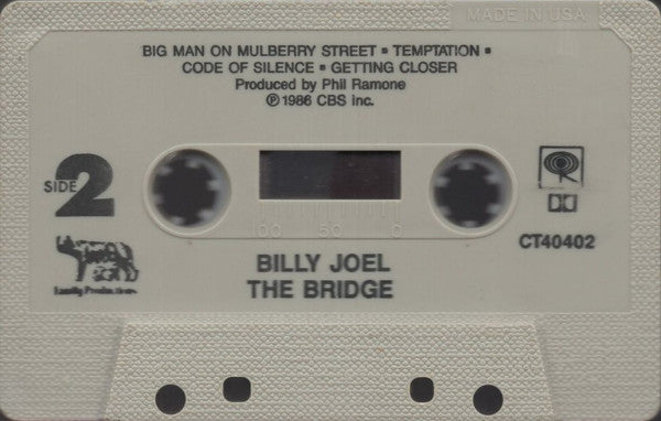 Billy Joel - The Bridge (Cassette) (G+) - Endless Media
