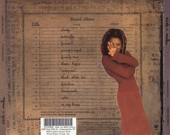 Nicole C. Mullen - Nicole C. Mullen (CD) (VG+) - Endless Media
