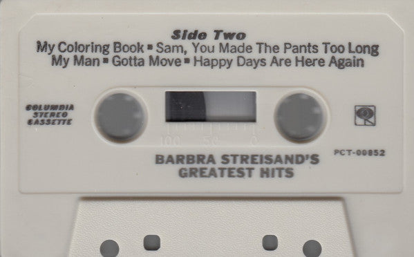 Barbra Streisand - Barbra Streisand's Greatest Hits (Cassette) (VG+) - Endless Media