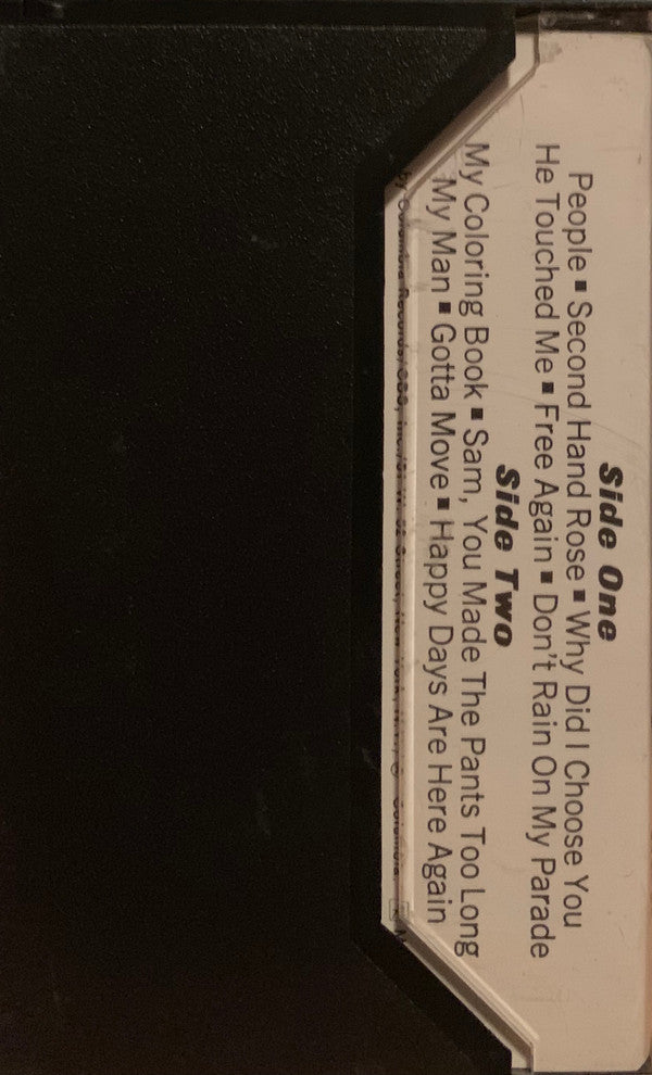 Barbra Streisand - Barbra Streisand's Greatest Hits (Cassette) (VG+) - Endless Media