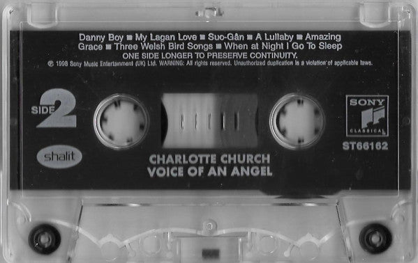 Charlotte Church - Voice Of An Angel (Cassette) (VG) - Endless Media
