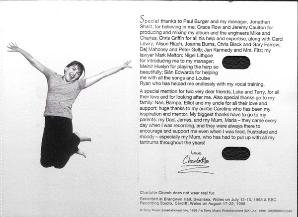 Charlotte Church - Voice Of An Angel (Cassette) (VG) - Endless Media